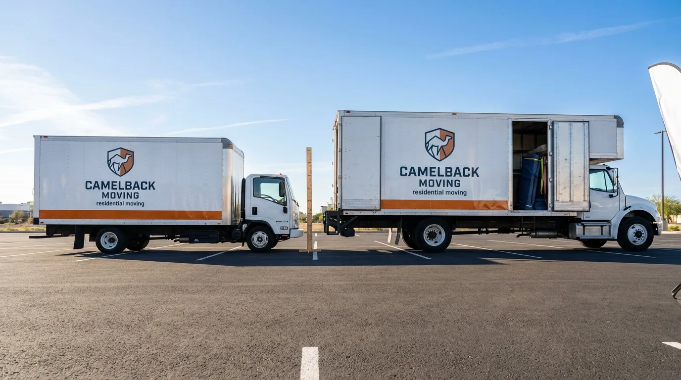 Moving truck size capacity guide in Highland Park